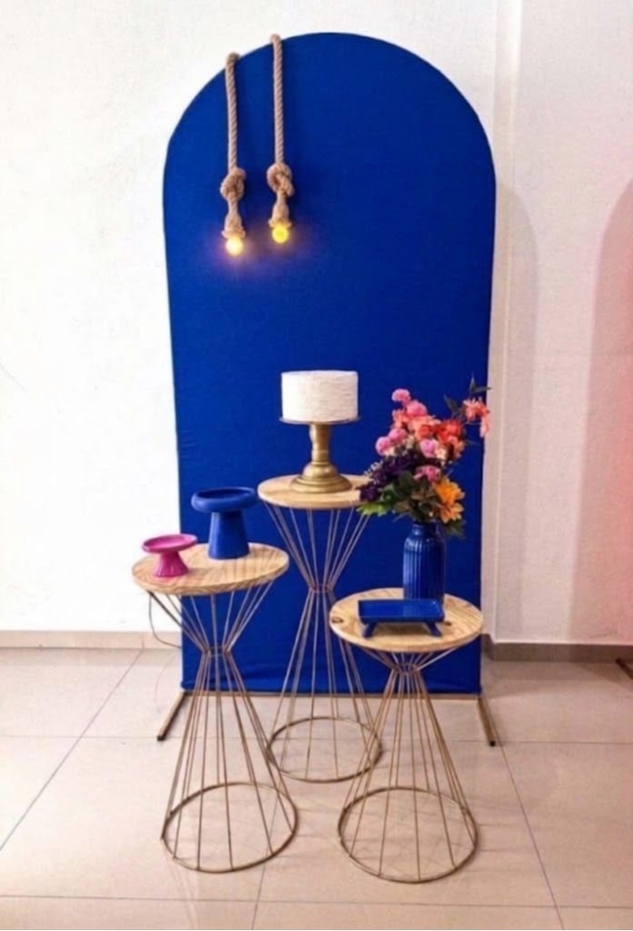 Coleção Star Luxo Azul Royal - Tetris Festa 