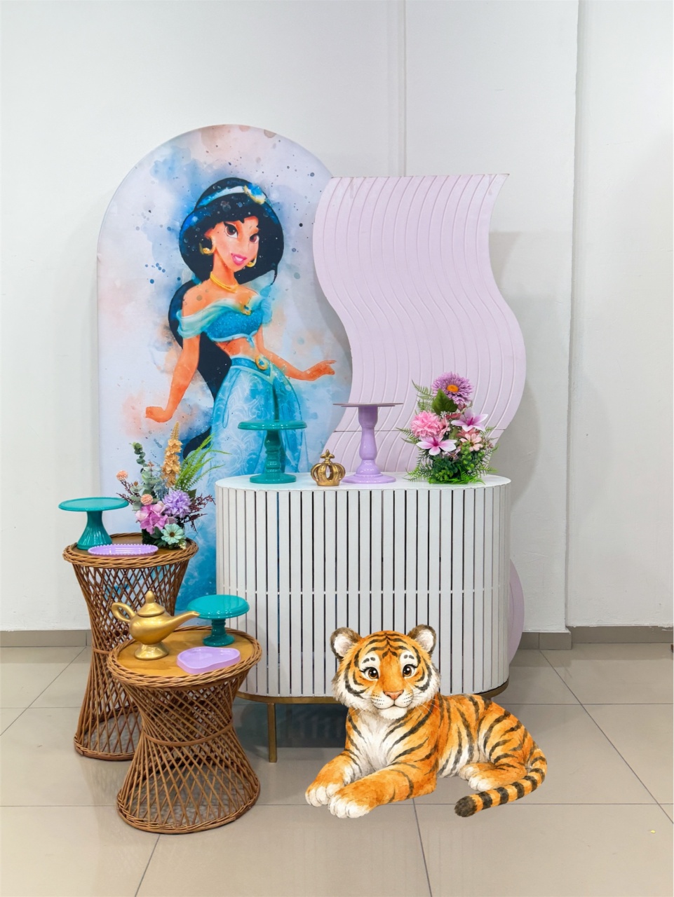 Princesa Jasmine - Tetris Festa 