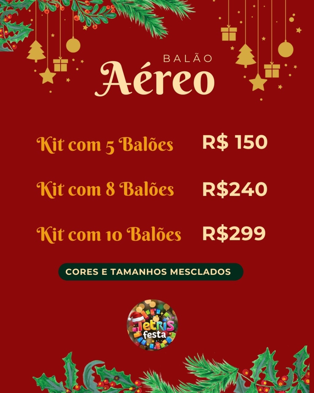 Natal - Tetris Festa 