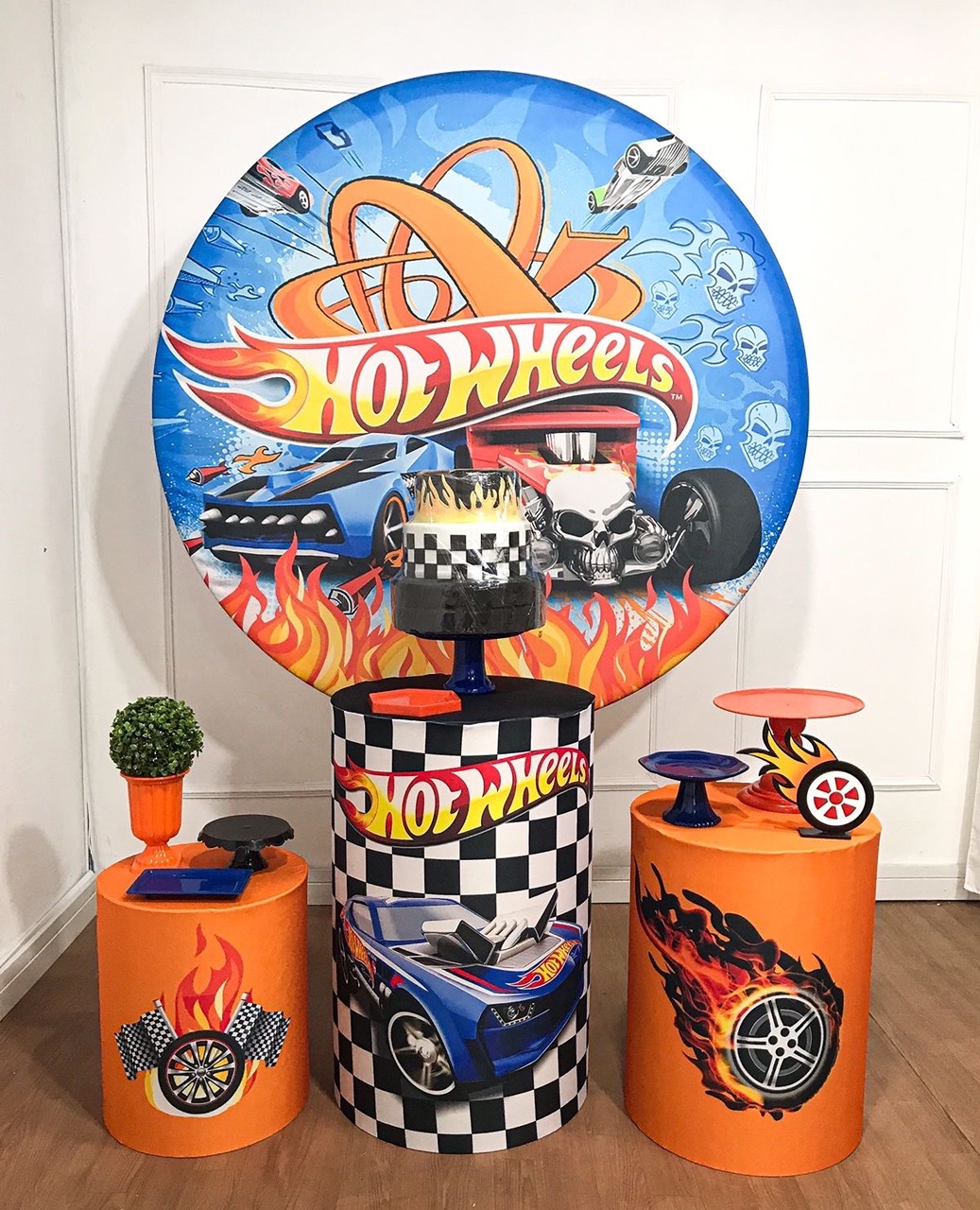 Tema Hotwheels - Tetris Festa 