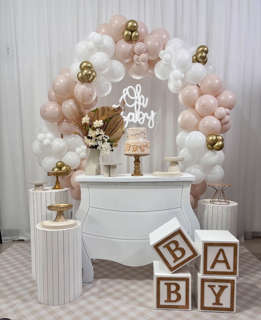 Chá Revelação - Baby Ballon - Tetris Festa 
