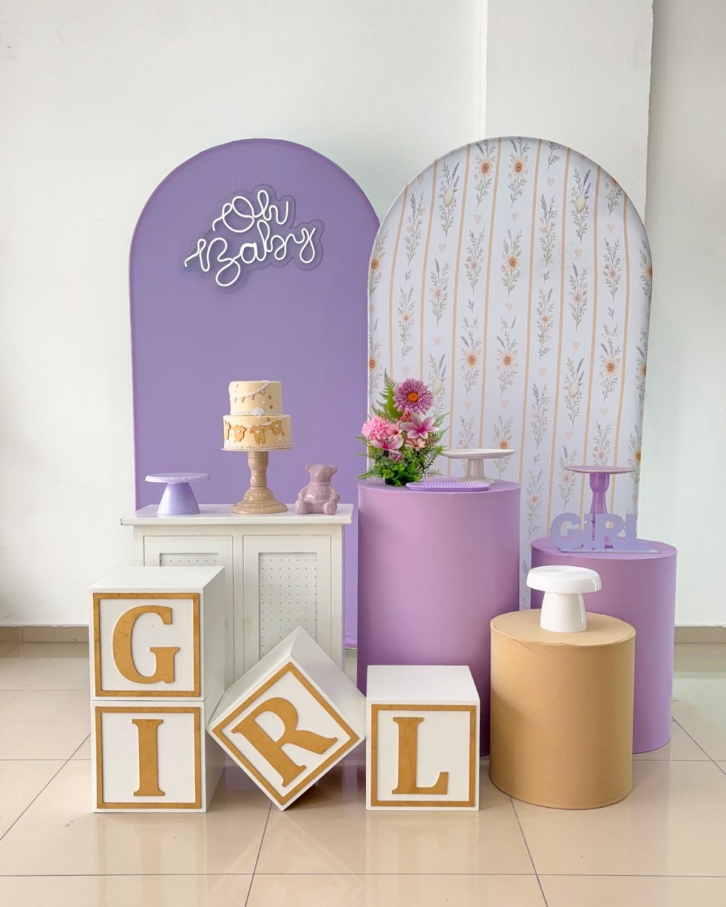 Coleção Felicidade - Jardim Lilás - Tetris Festa 