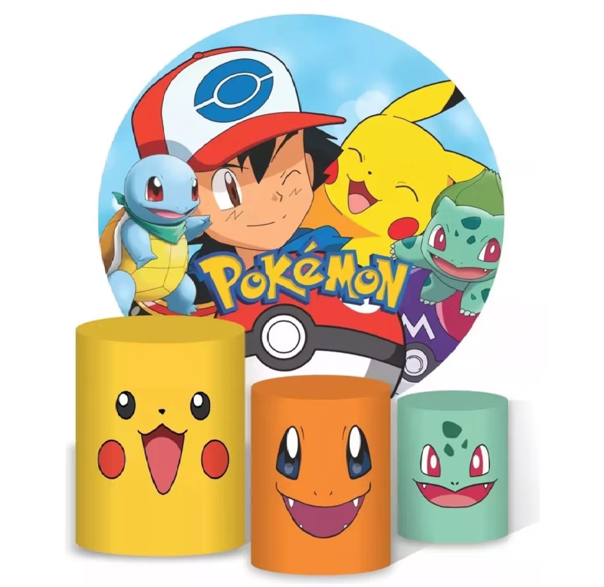 Kit Sublimado - Pokémon  - Tetris Festa 
