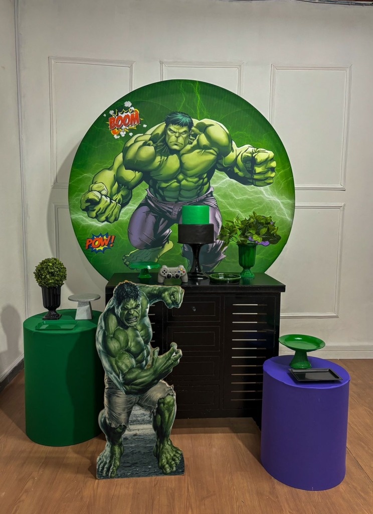 Hulk - Prata - Tetris Festa 