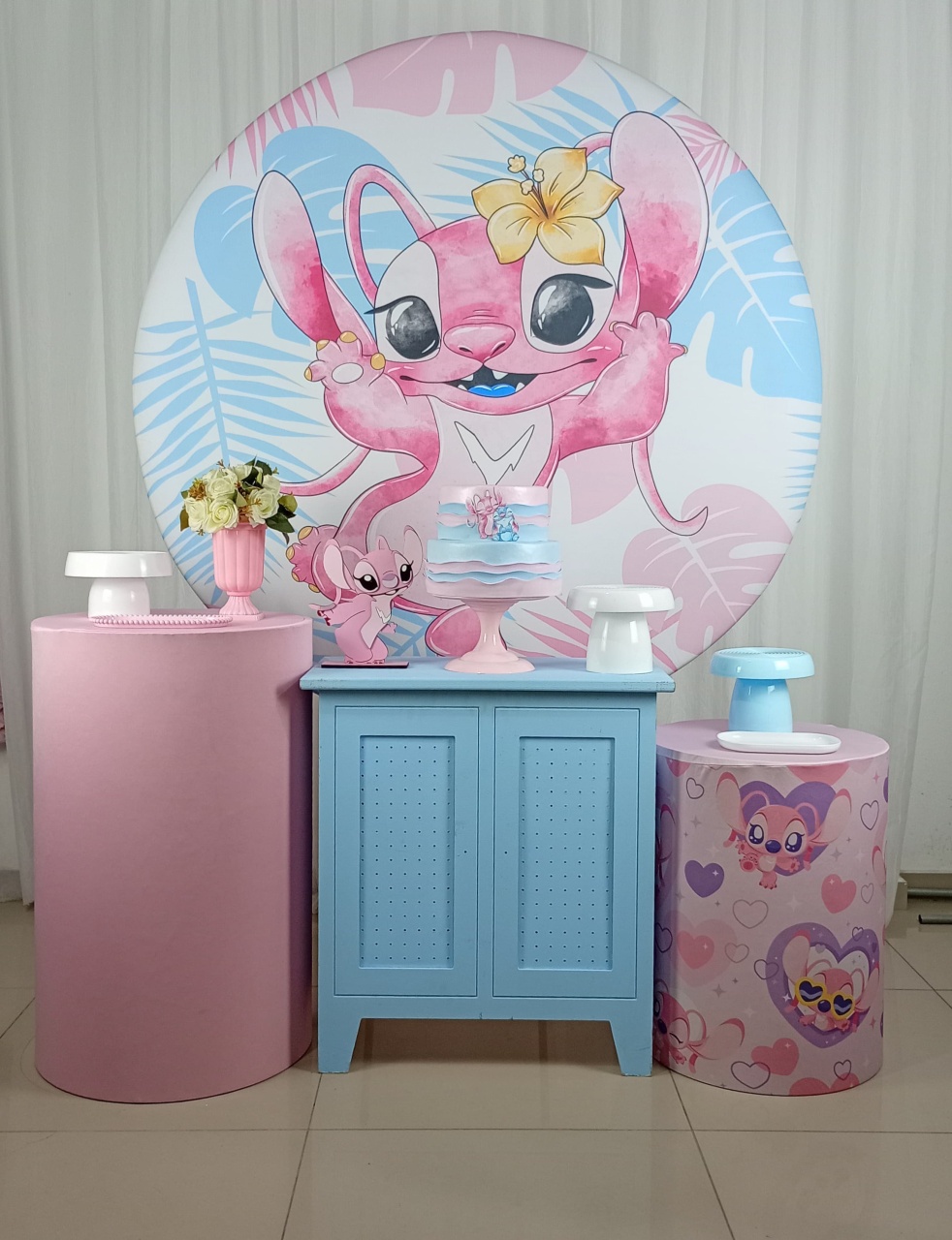 Angel Stitch - Prata - Tetris Festa 