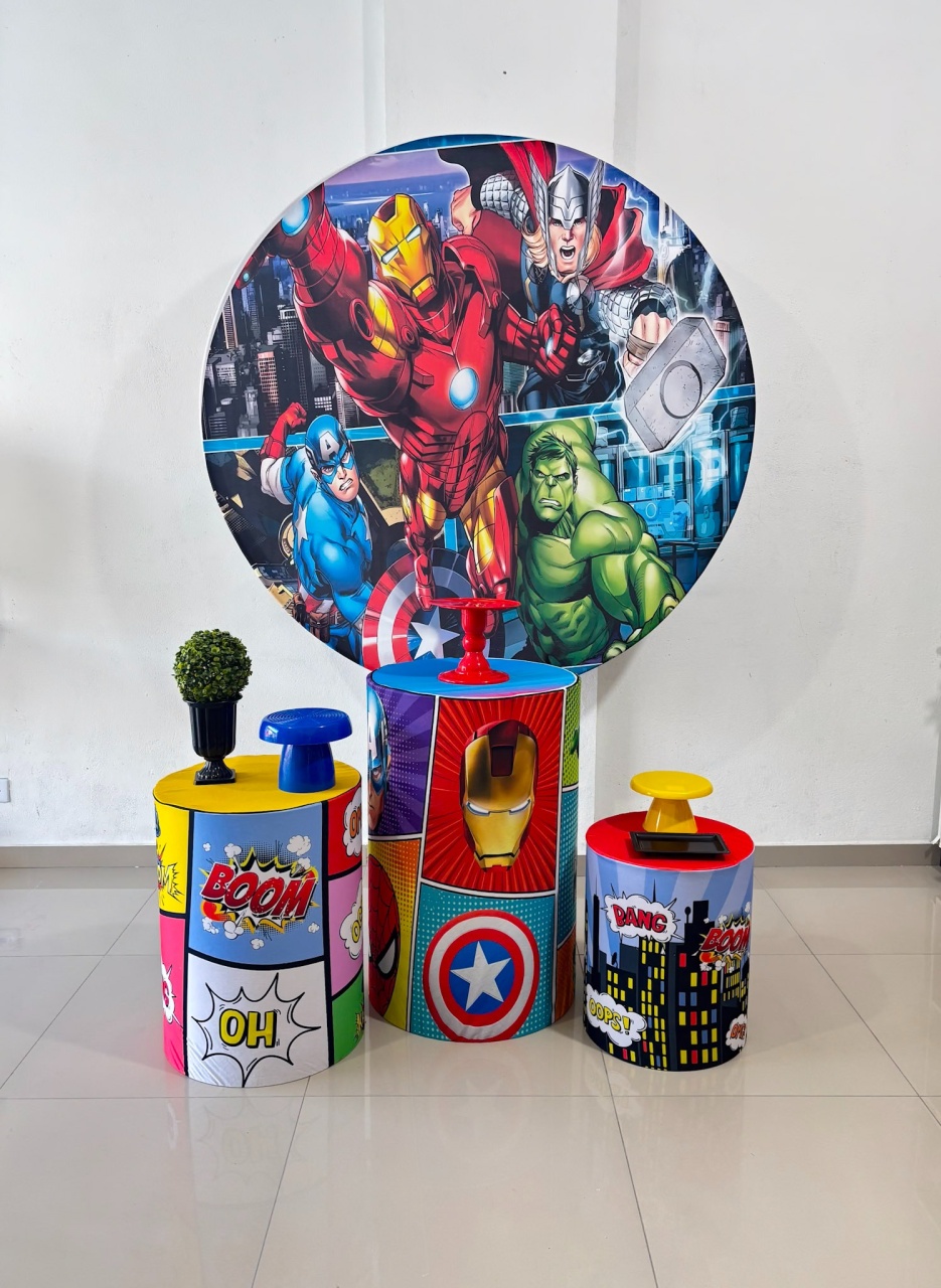 Vingadores - Promocional  - Tetris Festa 