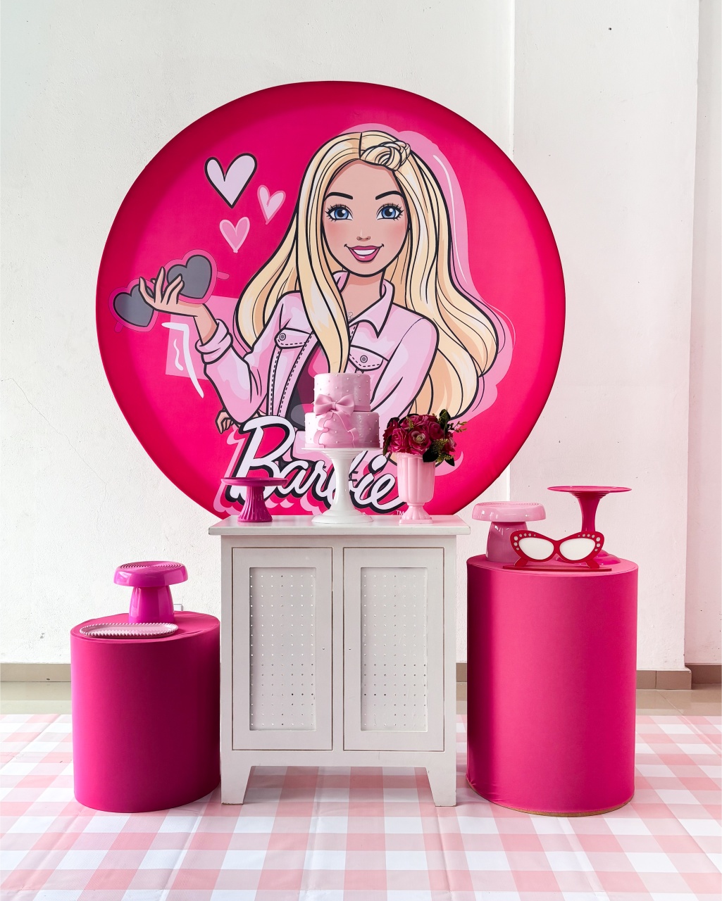 Barbie Pink - Prata - Tetris Festa 