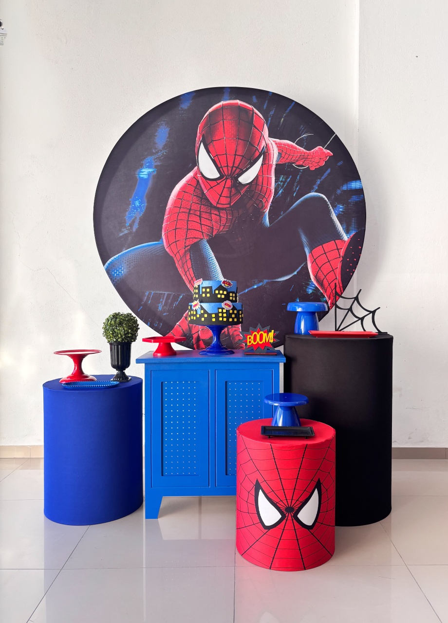 Homem  Aranha - Kit Ouro  - Tetris Festa 