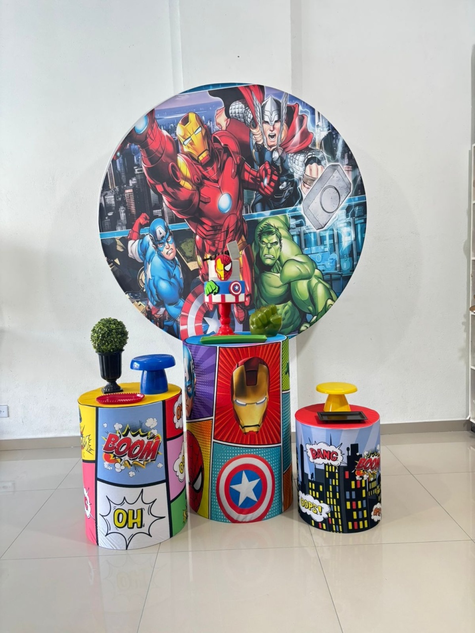 Vingadores - Bronze - Tetris Festa 