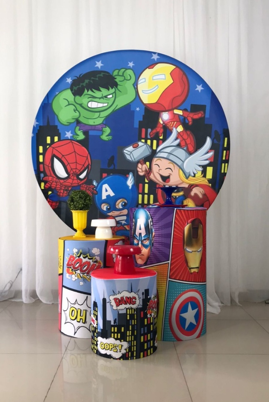 Vingadores Baby - Promocional - Tetris Festa 