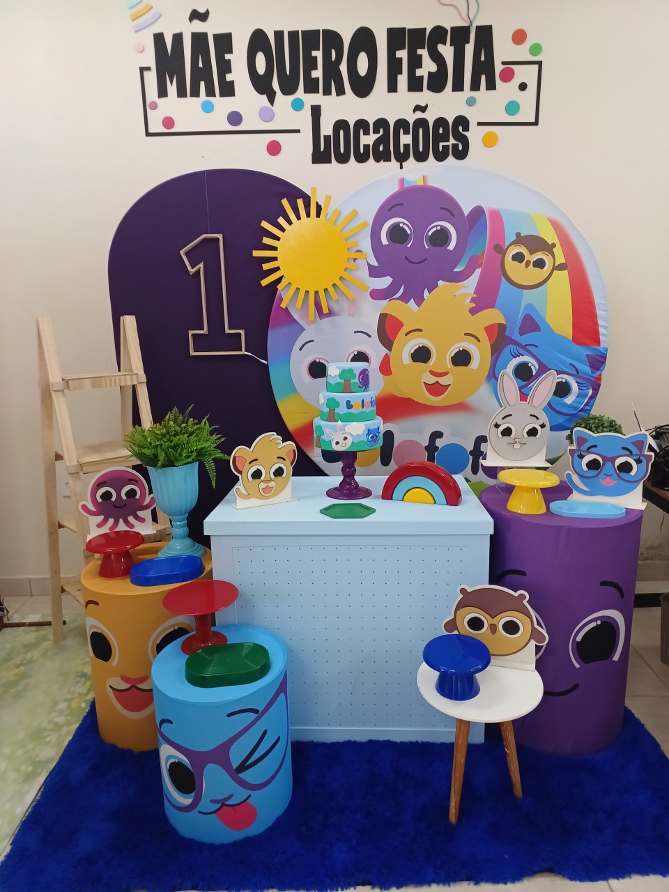 Bolo Fofo  - maequerofestalocacoesbq
