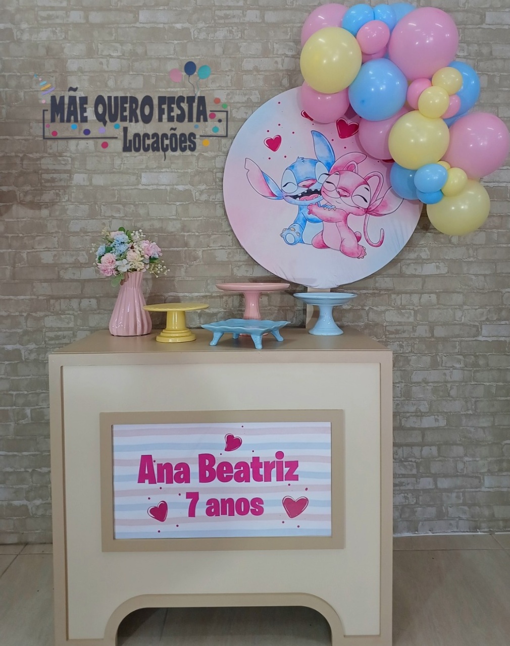 Stich E Angel (Kit Escolar) - maequerofestalocacoesbq
