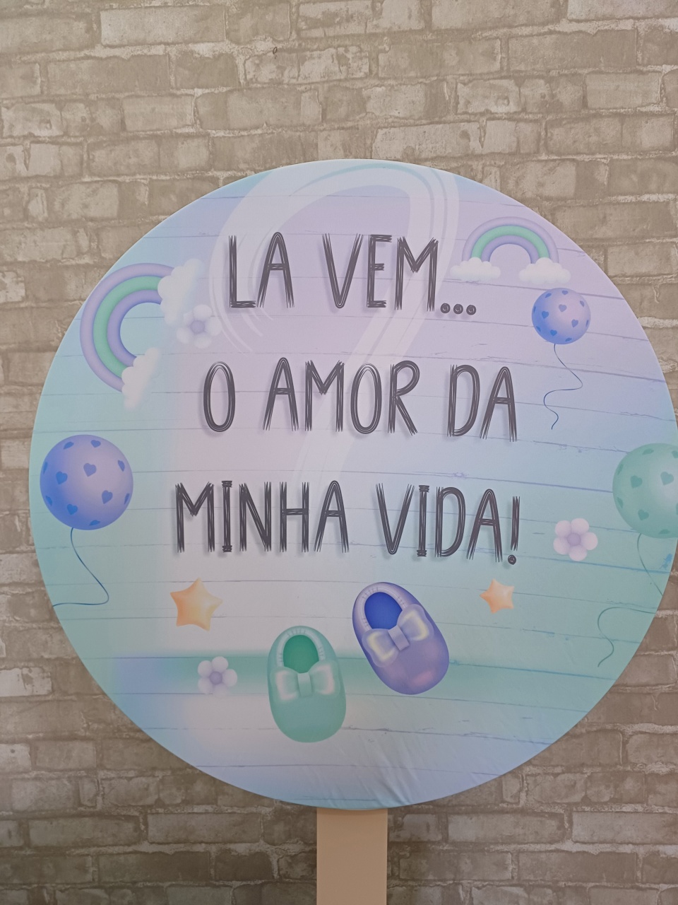 Cha de Bebe Revelacao  - maequerofestalocacoesbq