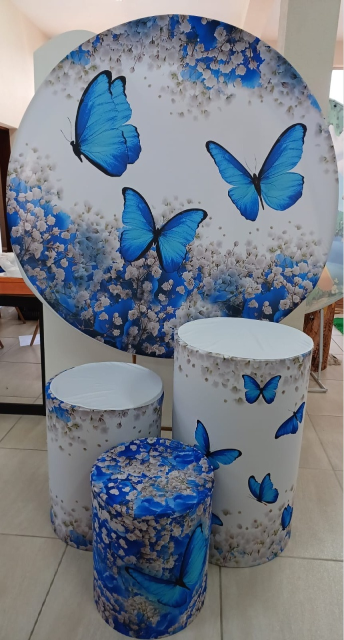 Jardim Borboletas Azul - maequerofestalocacoesbq