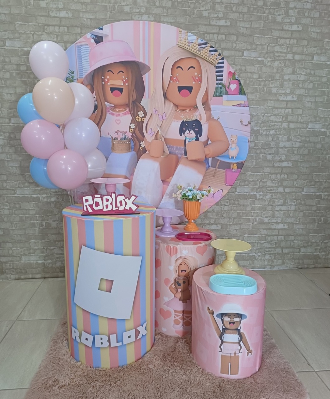 Roblox Menina  - maequerofestalocacoesbq