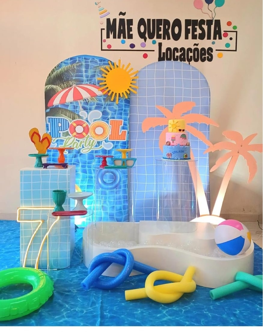 Pool Party Maior - maequerofestalocacoesbq