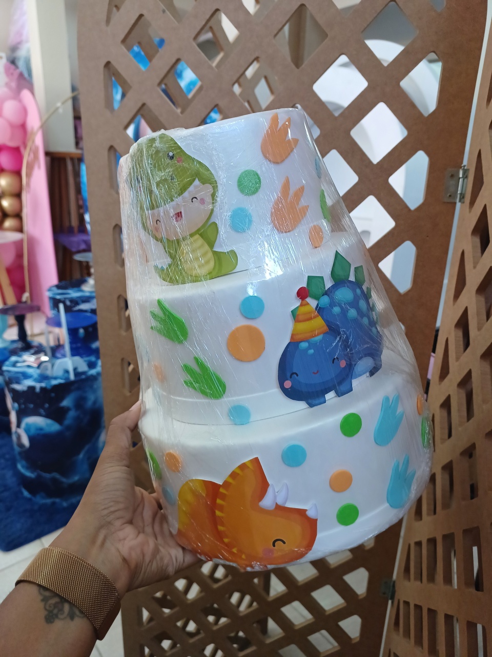 Dinossauro Baby  - maequerofestalocacoesbq
