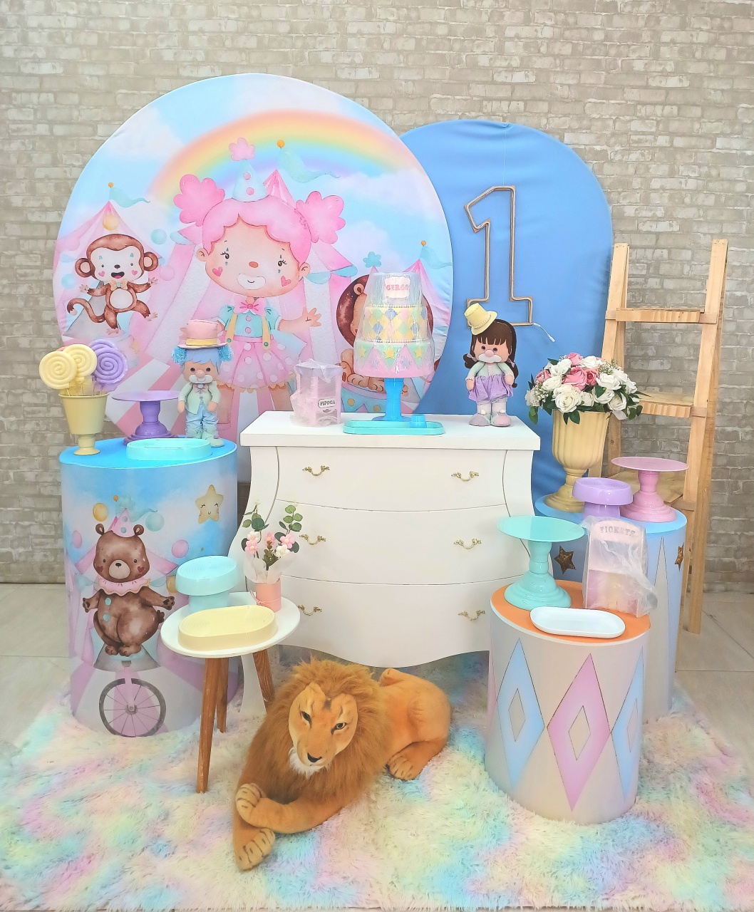 Circo Rosa Decor - maequerofestalocacoesbq