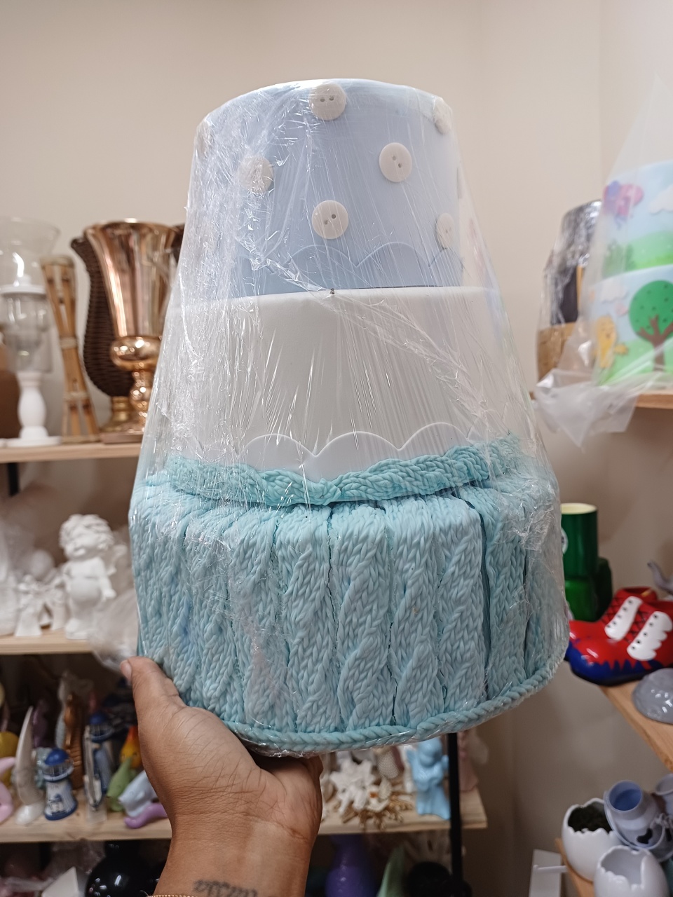 Cha de Bebe Azul - maequerofestalocacoesbq