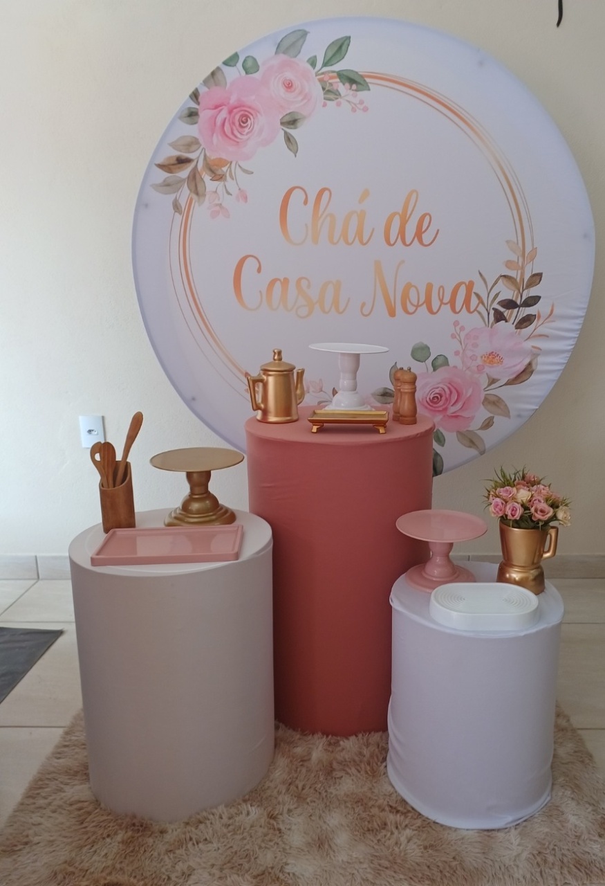 Cha Casa Nova  - maequerofestalocacoesbq