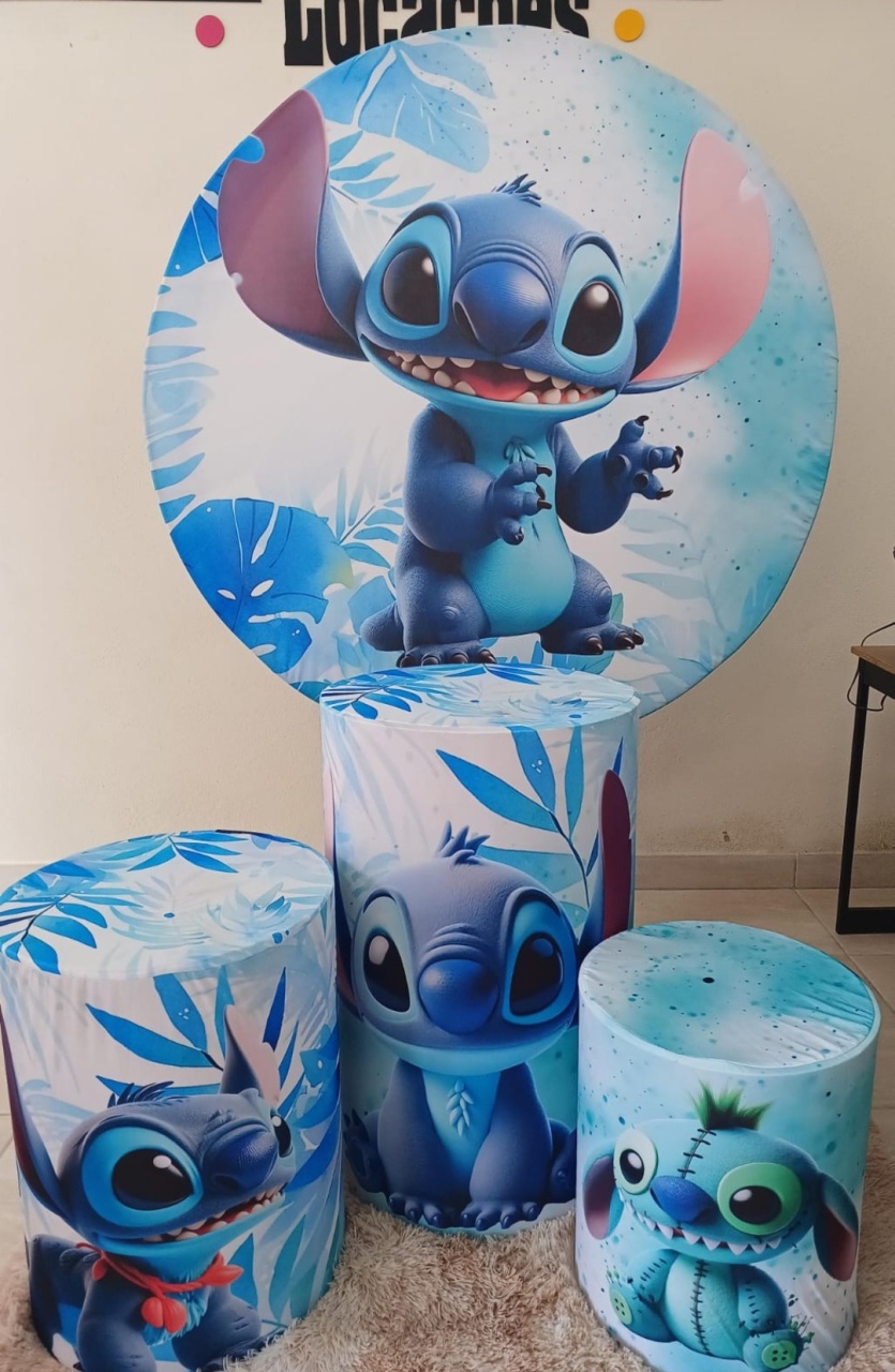 Stich Azul  - maequerofestalocacoesbq