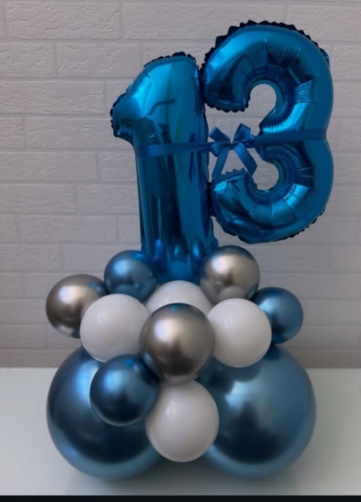 Arranjo Numeral Duplo 70Cm - Mimo e Arte Decor e Locações 