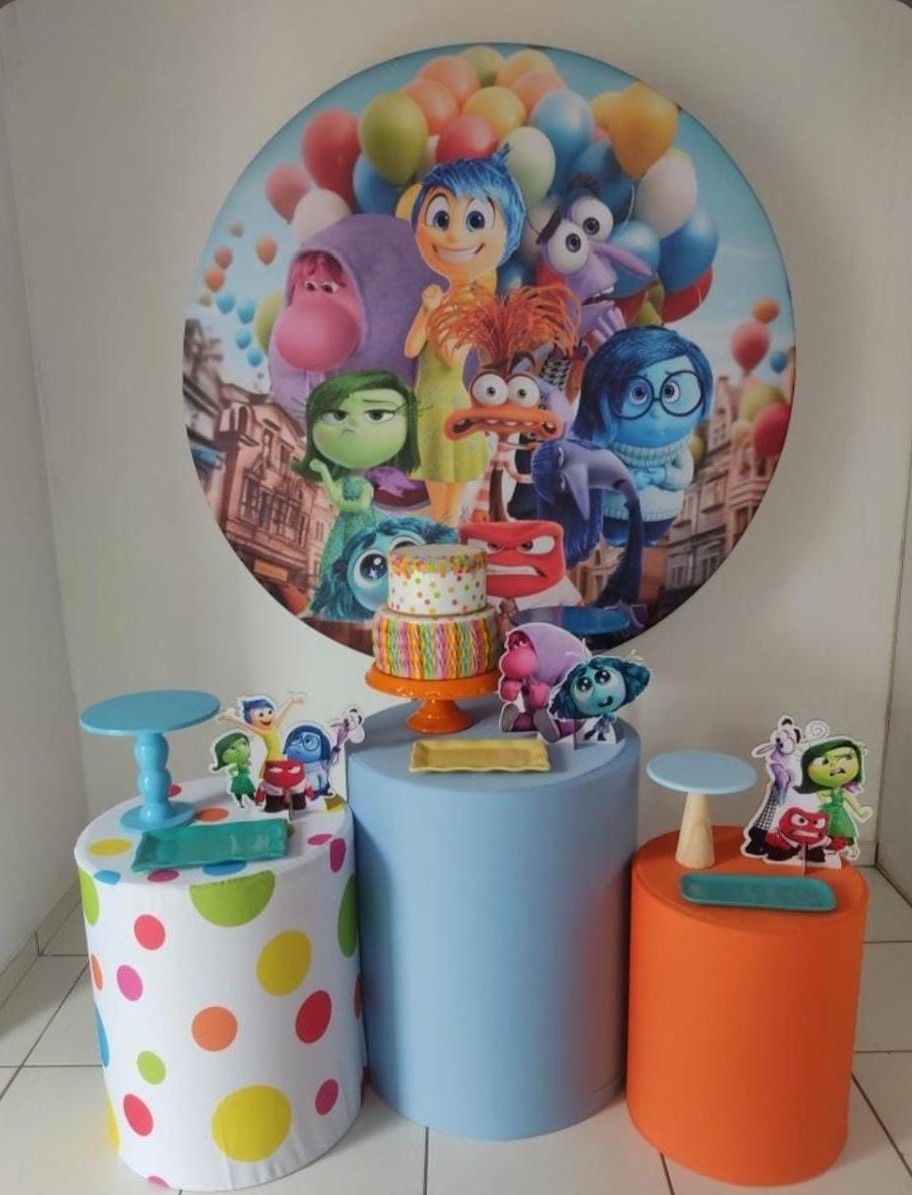 Kit Clássico 01 Divertidamente  - Mimo e Arte Decor e Locações 
