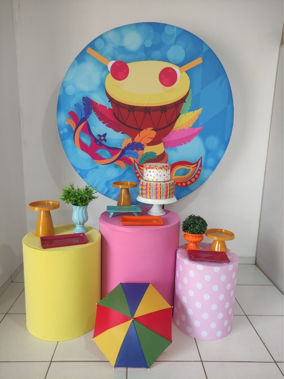 Kit Classico Carnaval Infantil  - Mimo e Arte Decor e Locações 
