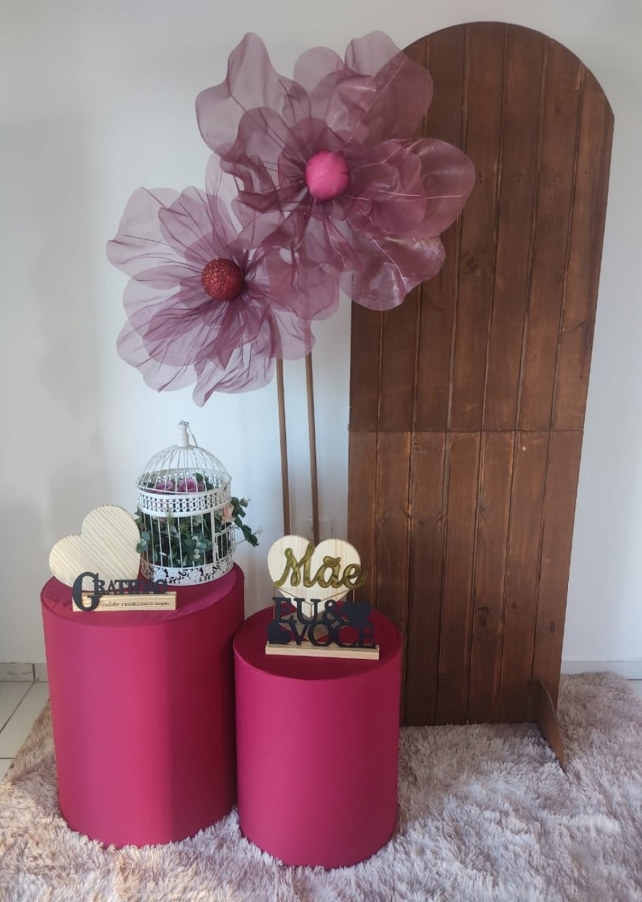 Cenário Clássico Dia das Mães  - Mimo e Arte Decor e Locações 
