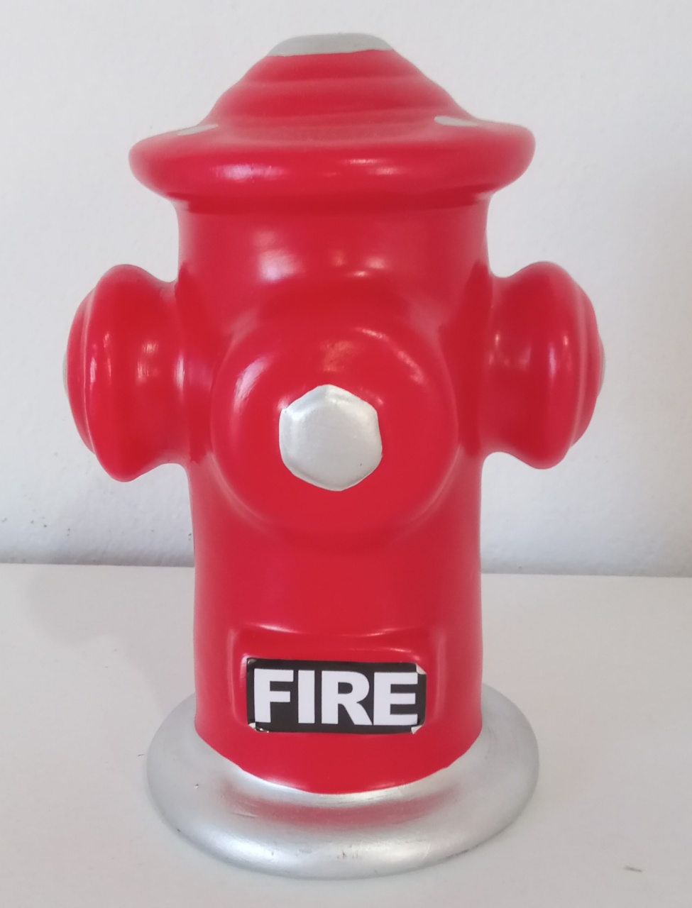 Hidrante Vermelho de Louça  - Mimo e Arte Decor e Locações 