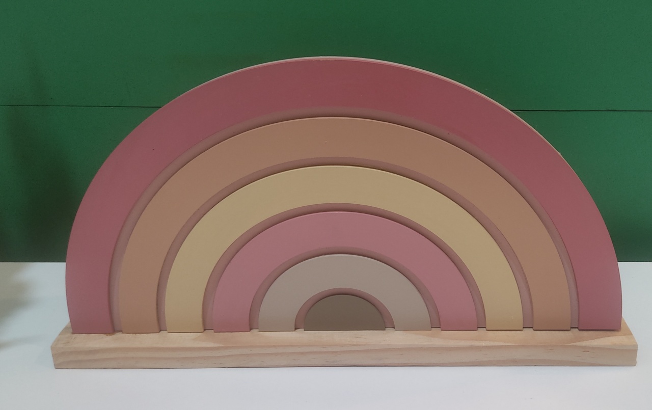 Arco Íris de Mesa - Mimo e Arte Decor e Locações 