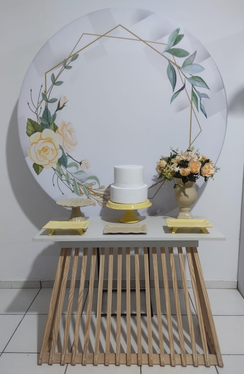 Kit Classico Femenino Adulto-Amarelo - Mimo e Arte Decor e Locações 
