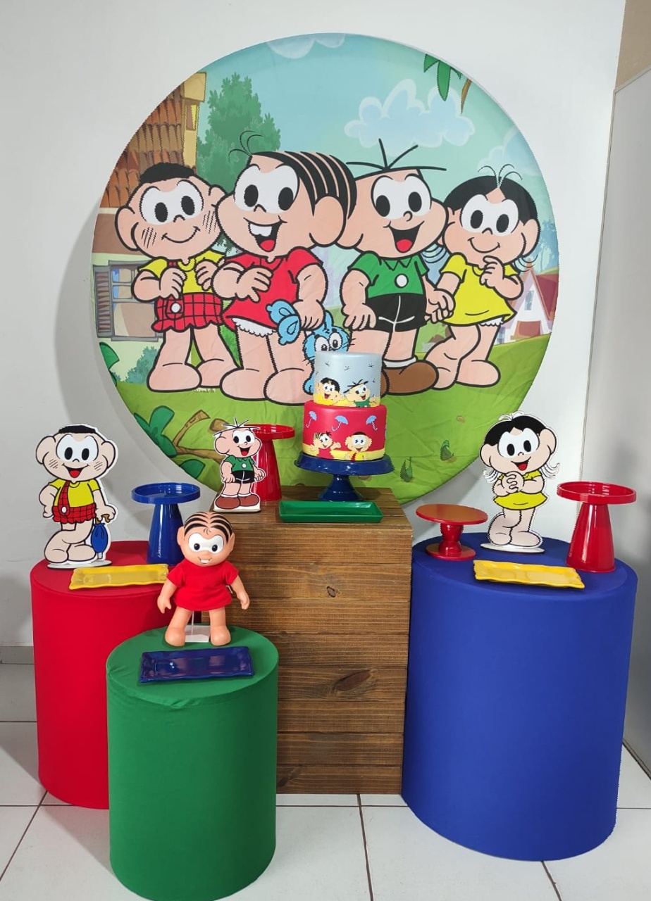 Kit Essencial Turma da Mônica  - Mimo e Arte Decor e Locações 