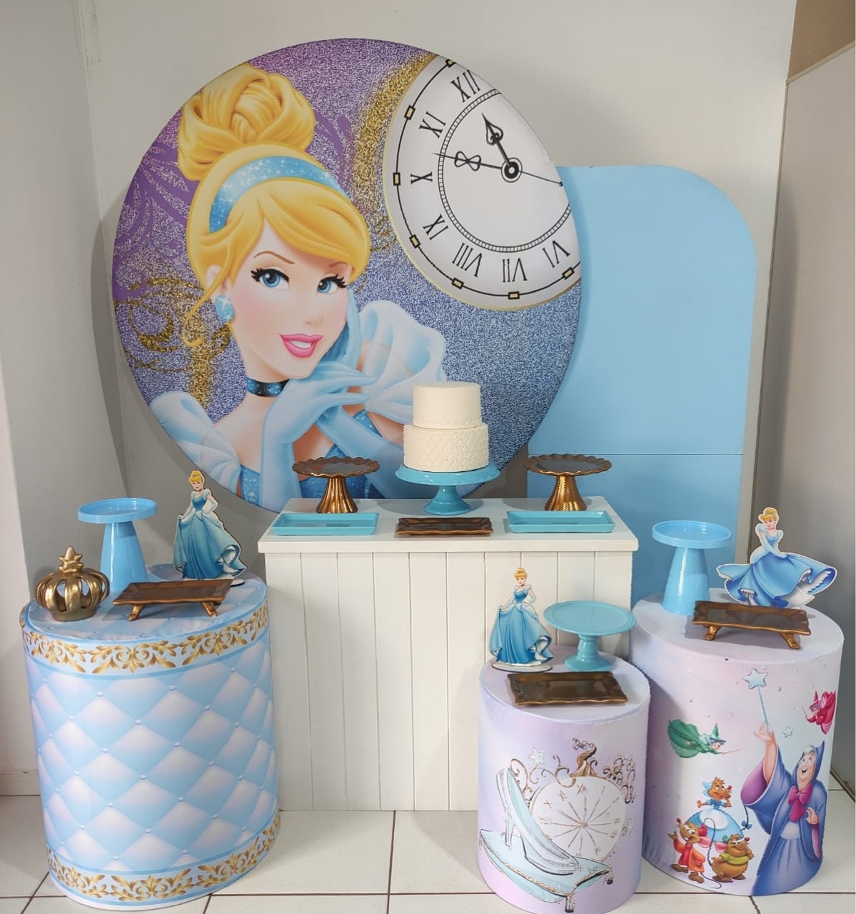 Kit Completo Cinderela  - Mimo e Arte Decor e Locações 