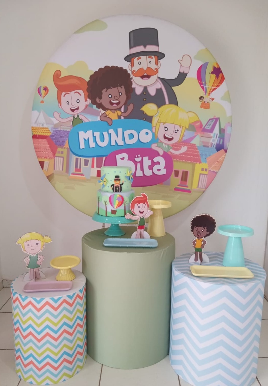 Kit Classico Mundo Bita Menino  - Mimo e Arte Decor e Locações 