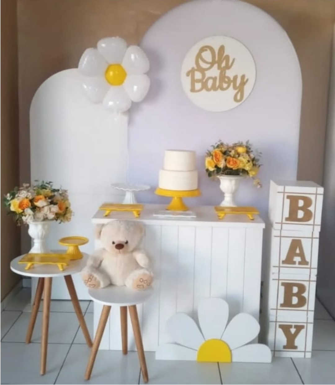 Chá Margarida  - Mimo e Arte Decor e Locações 