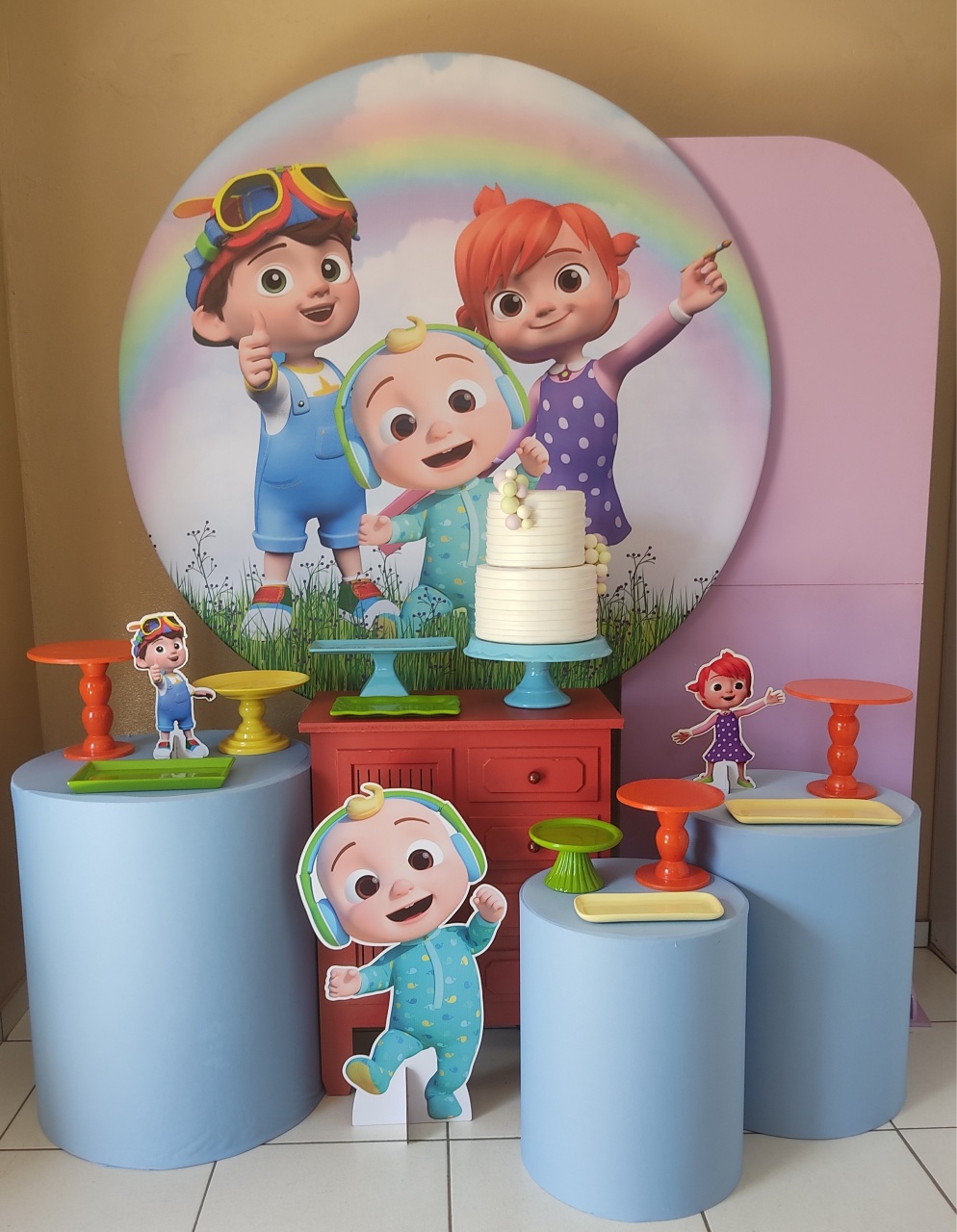 Kit Completo Cocomelon Menino - Mimo e Arte Decor e Locações 