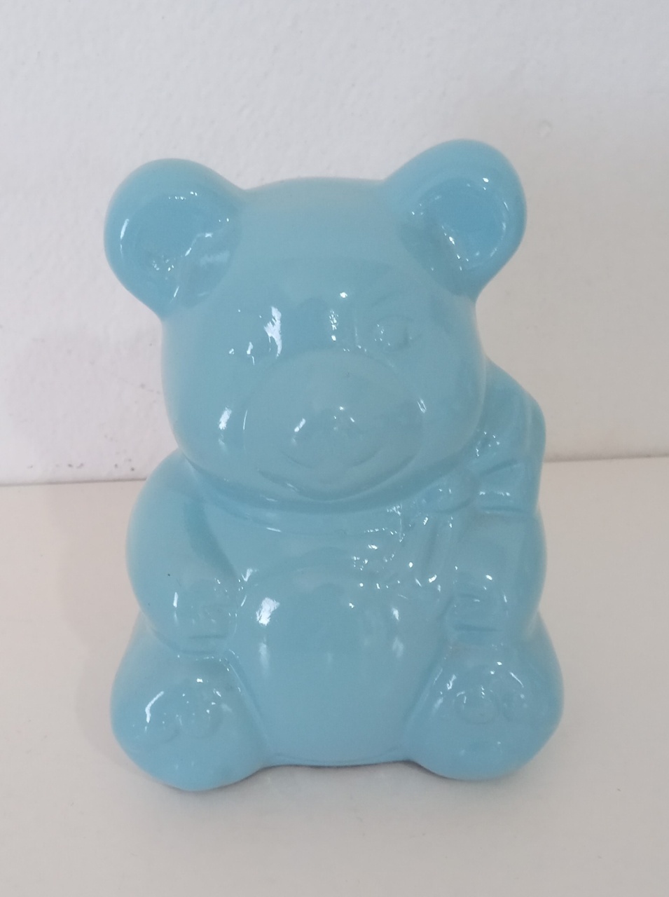 Urso Azul Bb Louça  - Mimo e Arte Decor e Locações 