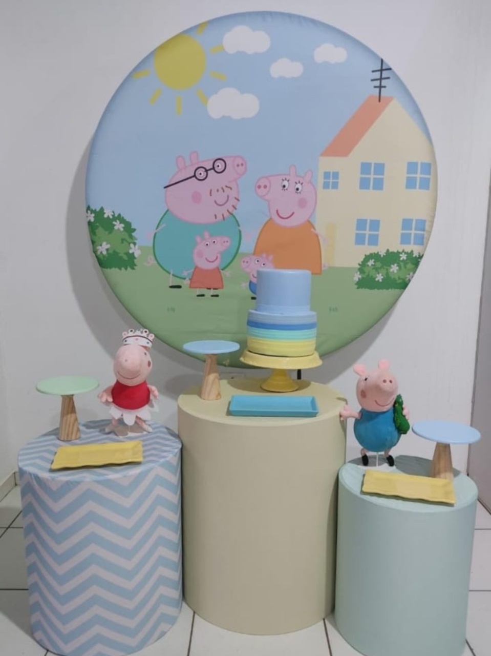 Kit Classico Pepa Menino  - Mimo e Arte Decor e Locações 