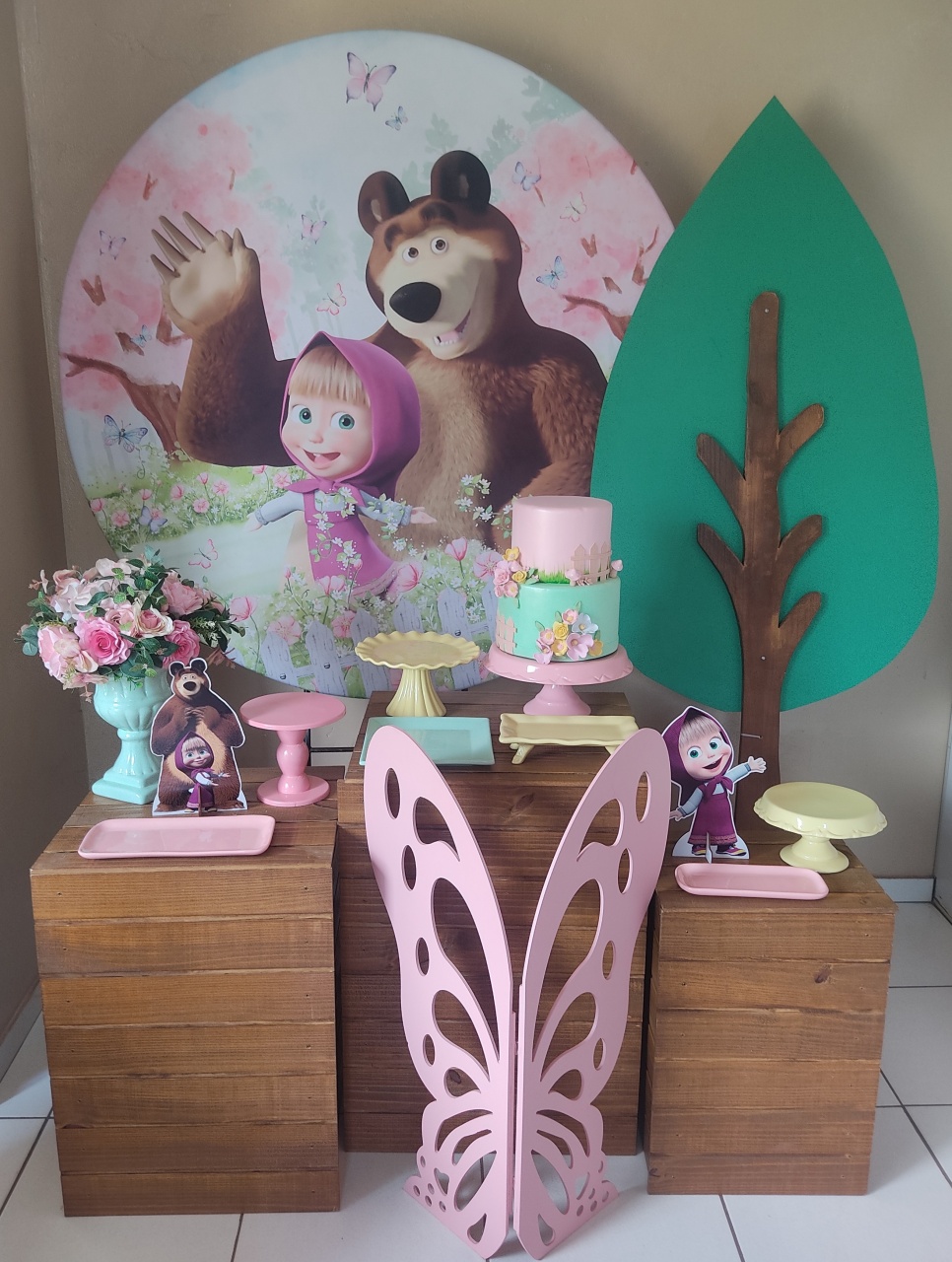 Kit Essencial 01 Masha E Urso - Mimo e Arte Decor e Locações 