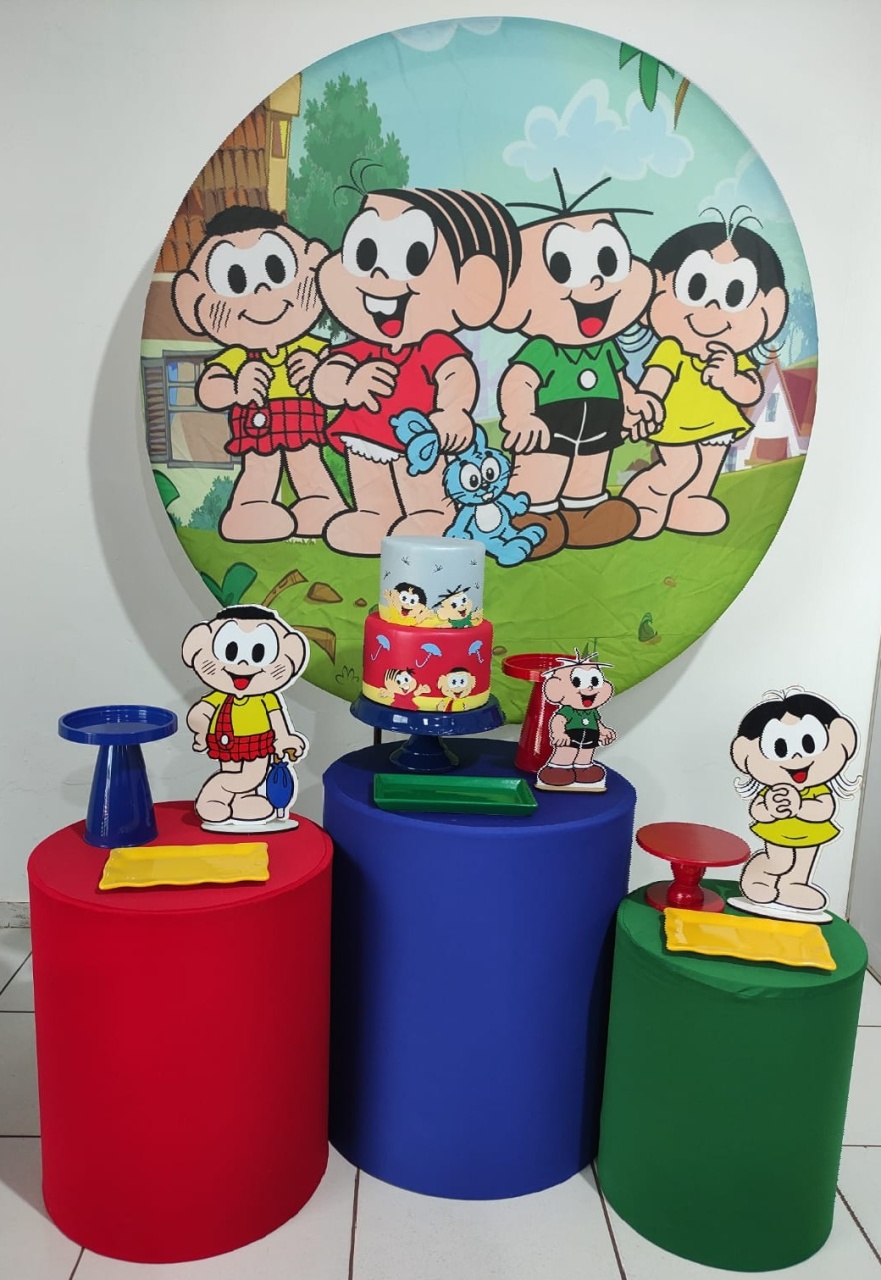 Kit Classico Turma da Mônica  - Mimo e Arte Decor e Locações 