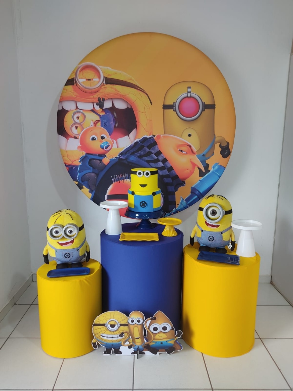Kit  Classico Minions - Mimo e Arte Decor e Locações 