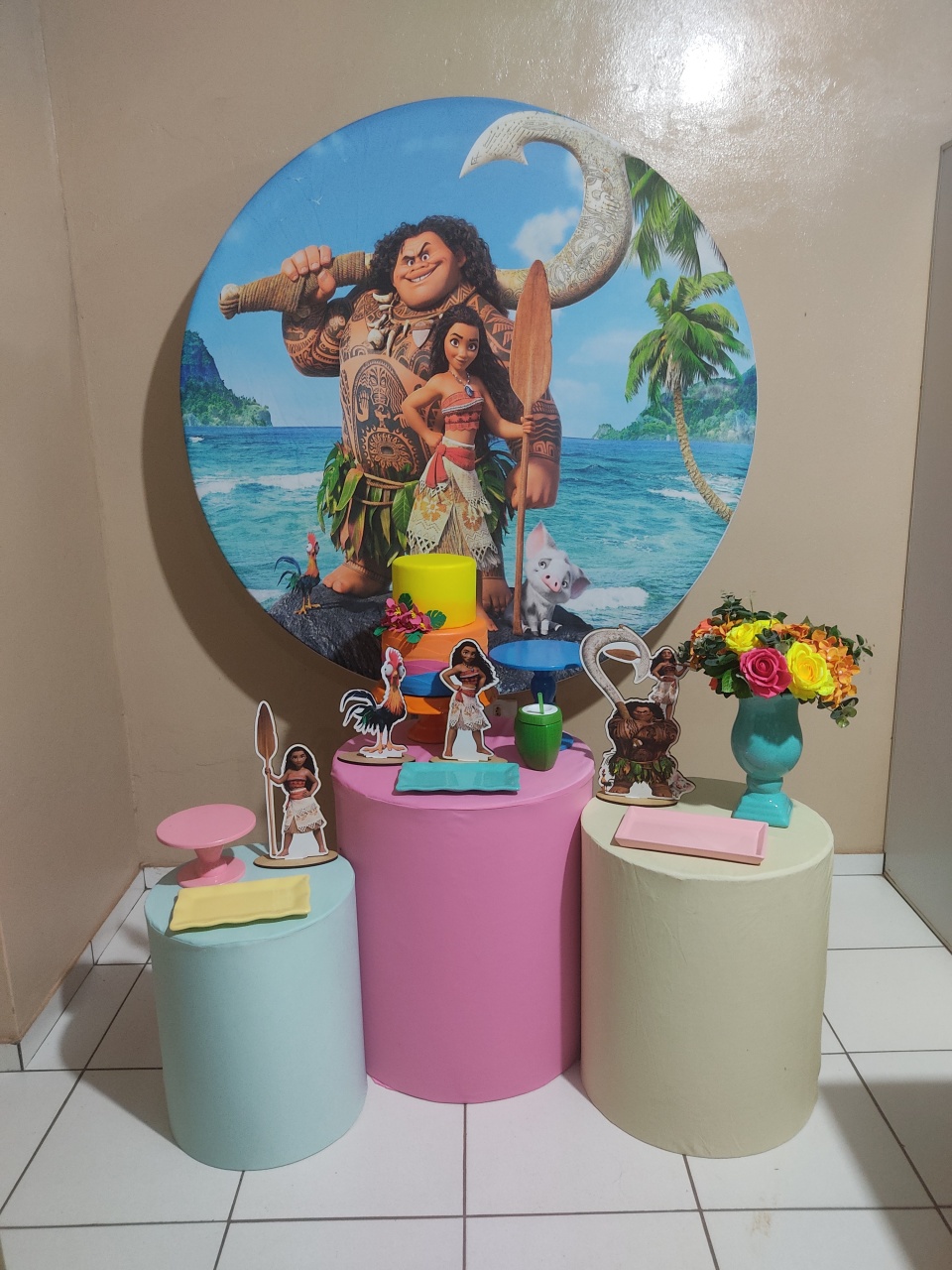 Kit Clássico  Moana Jovem  - Mimo e Arte Decor e Locações 