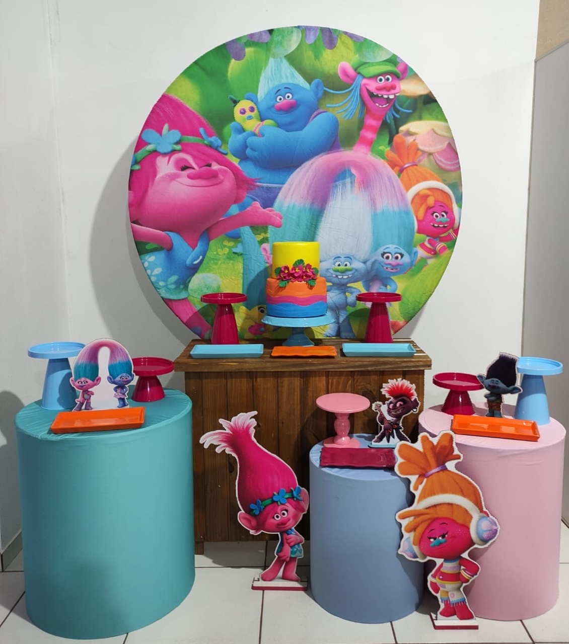 Kit Essencial Trolls - Mimo e Arte Decor e Locações 