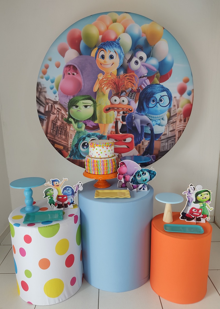 Kit Classico 01 Divertidamente  - Mimo e Arte Decor e Locações 