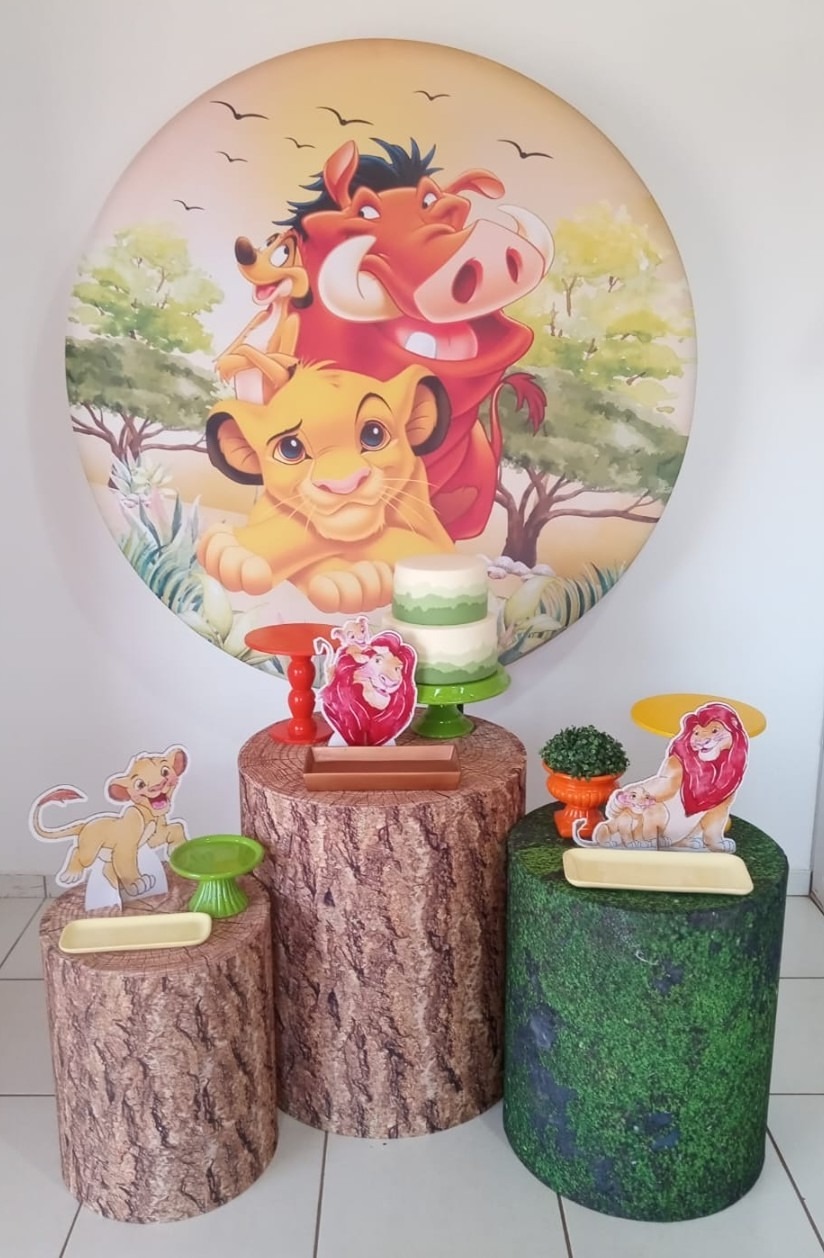 Kit Classico Rei Leão  - Mimo e Arte Decor e Locações 