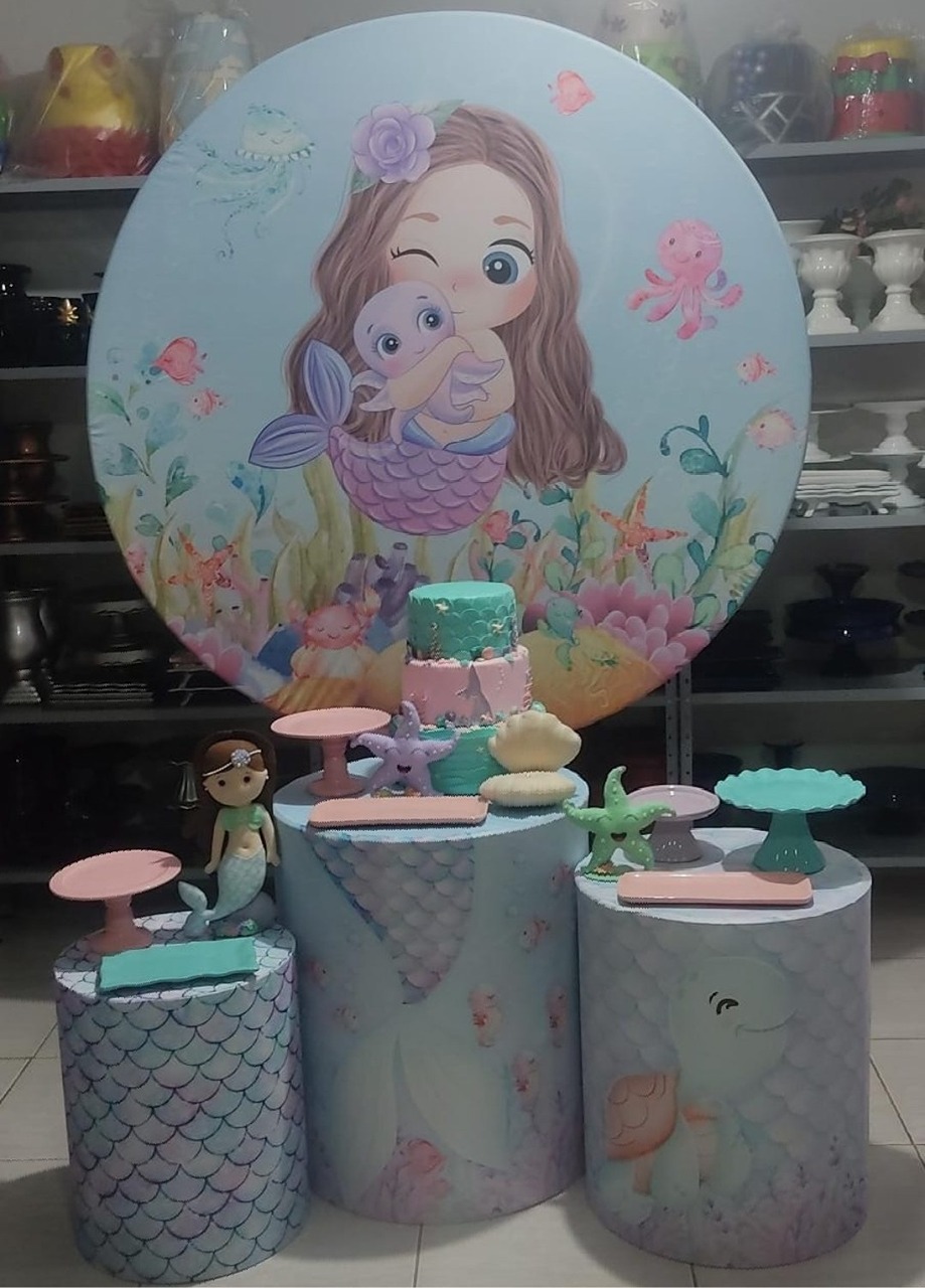 Kit Classico Sereia Cut - Mimo e Arte Decor e Locações 