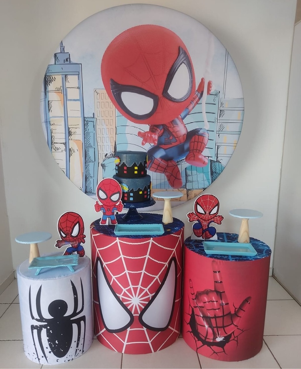 Kit Classico Homem Aranha Cut - Mimo e Arte Decor e Locações 