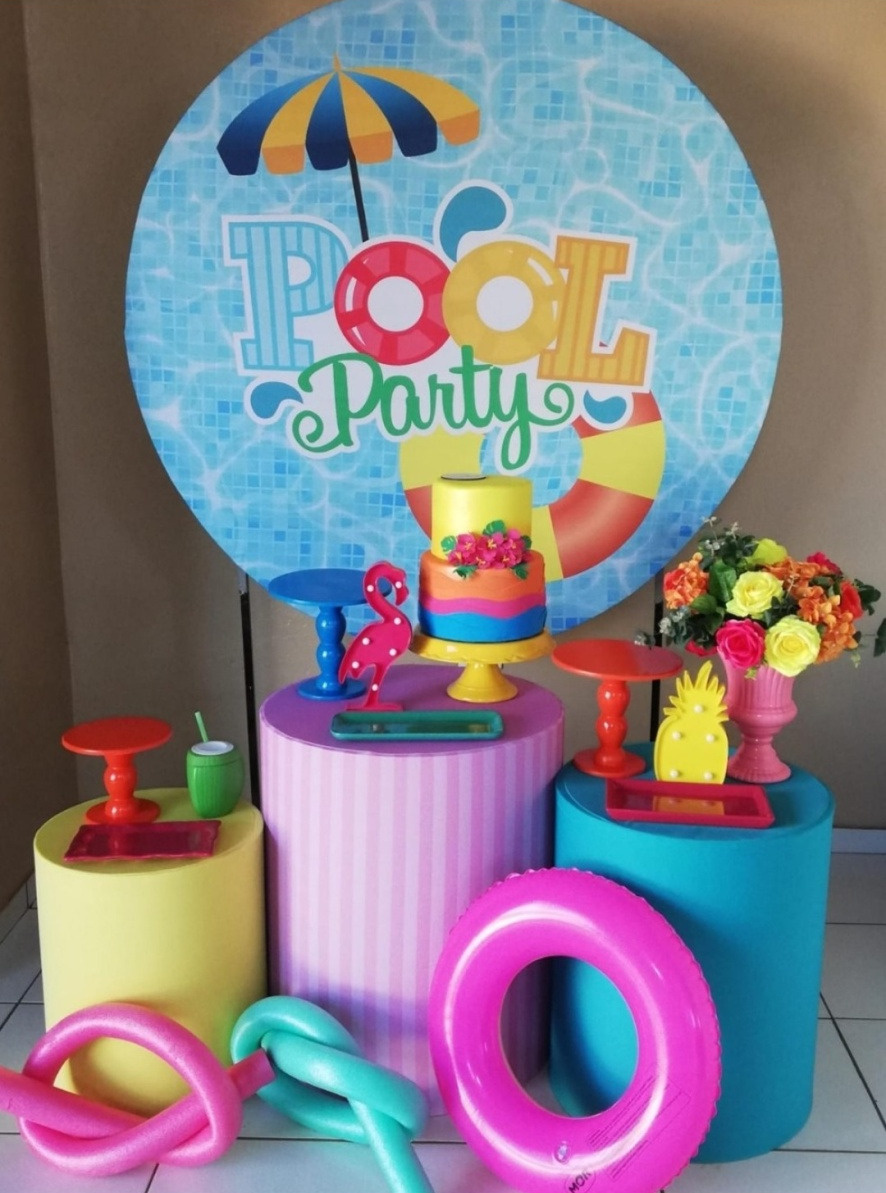 Kit Clássico Pool Party - Mimo e Arte Decor e Locações 