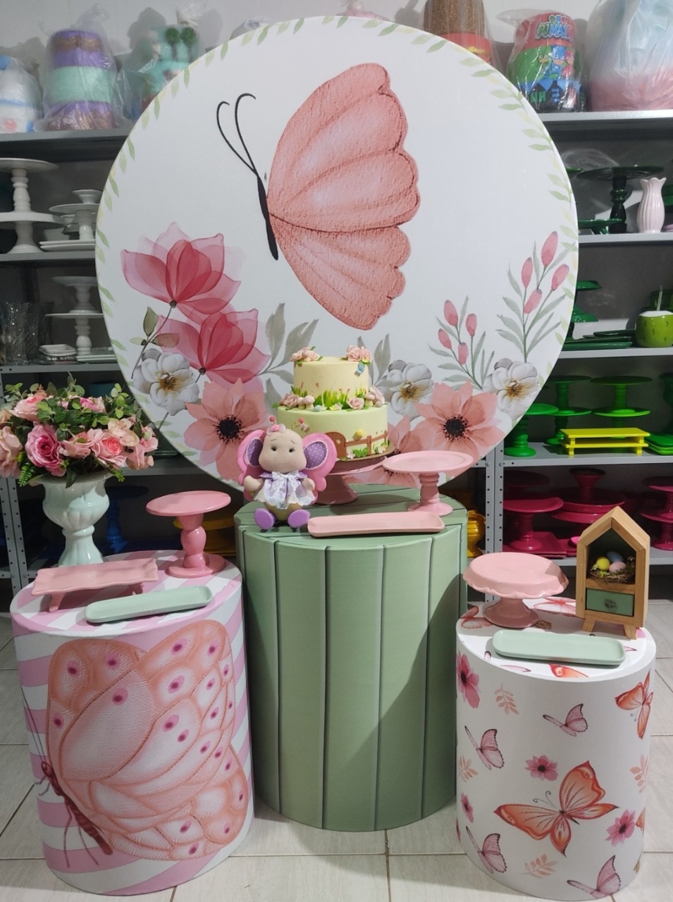 Kit Clássico Jardim de Borboletas - Mimo e Arte Decor e Locações 